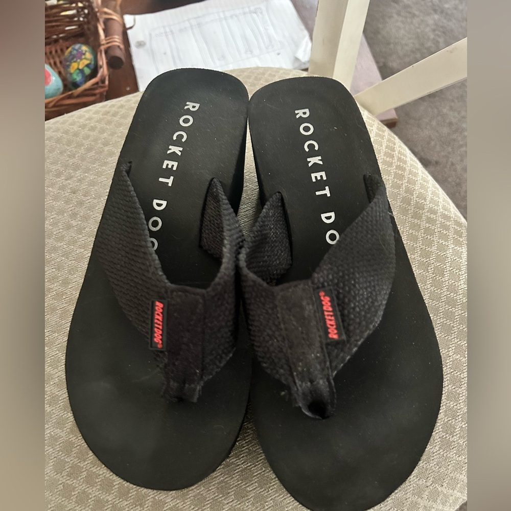 Rocket Dog Black Sandals